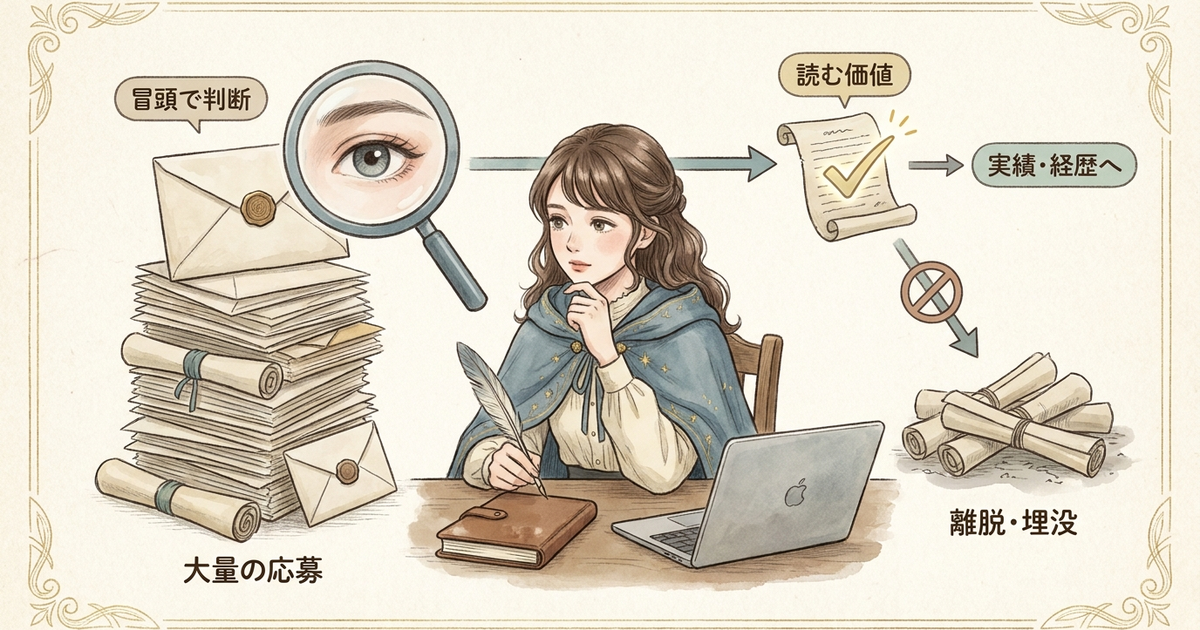 提案文の冒頭で差がつく