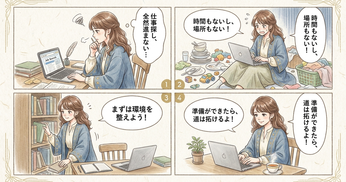 まとめ：ママライターになるには、仕事探しより先に整えるべきものがある