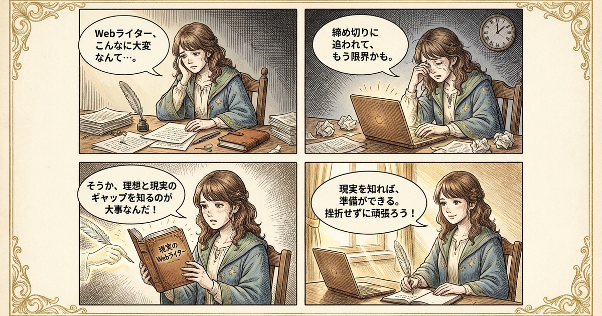 まとめ: Webライターの現実を知ることが、挫折を避ける第一歩