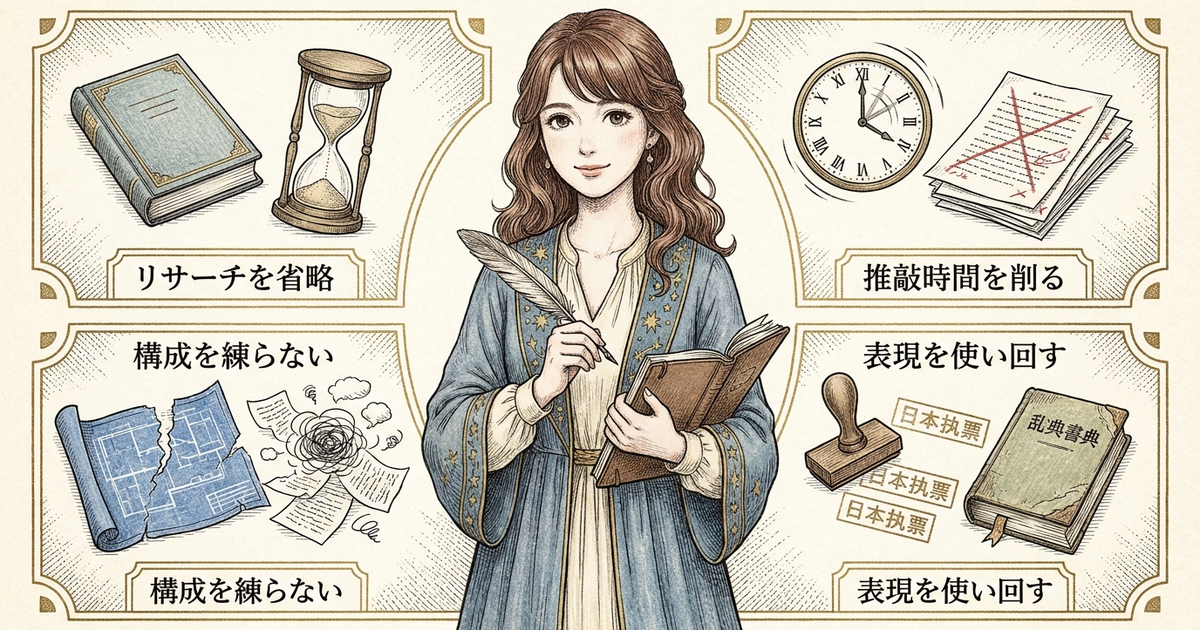 単価の低さが「書くこと自体」への価値認識を下げてしまう