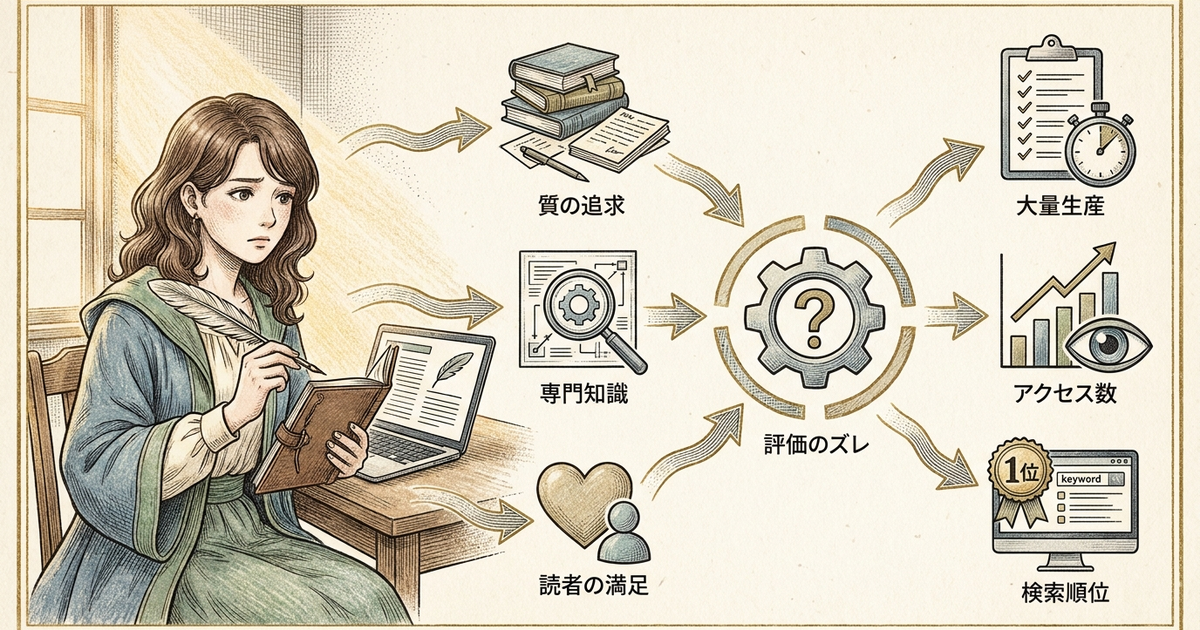 きつい状況を生む3つの評価軸のズレ