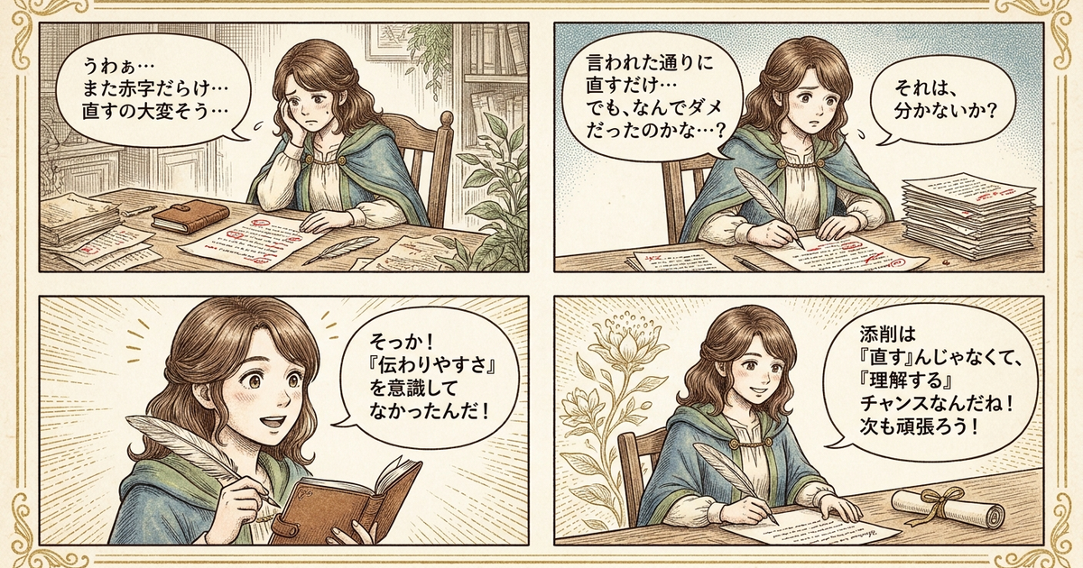 まとめ：添削を「直してもらう時間」から「理解する時間」に変える