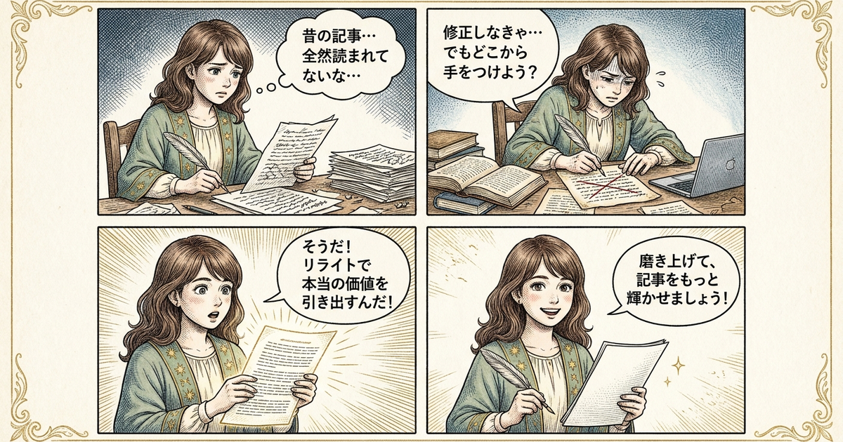 まとめ：リライトで記事の価値を引き上げる