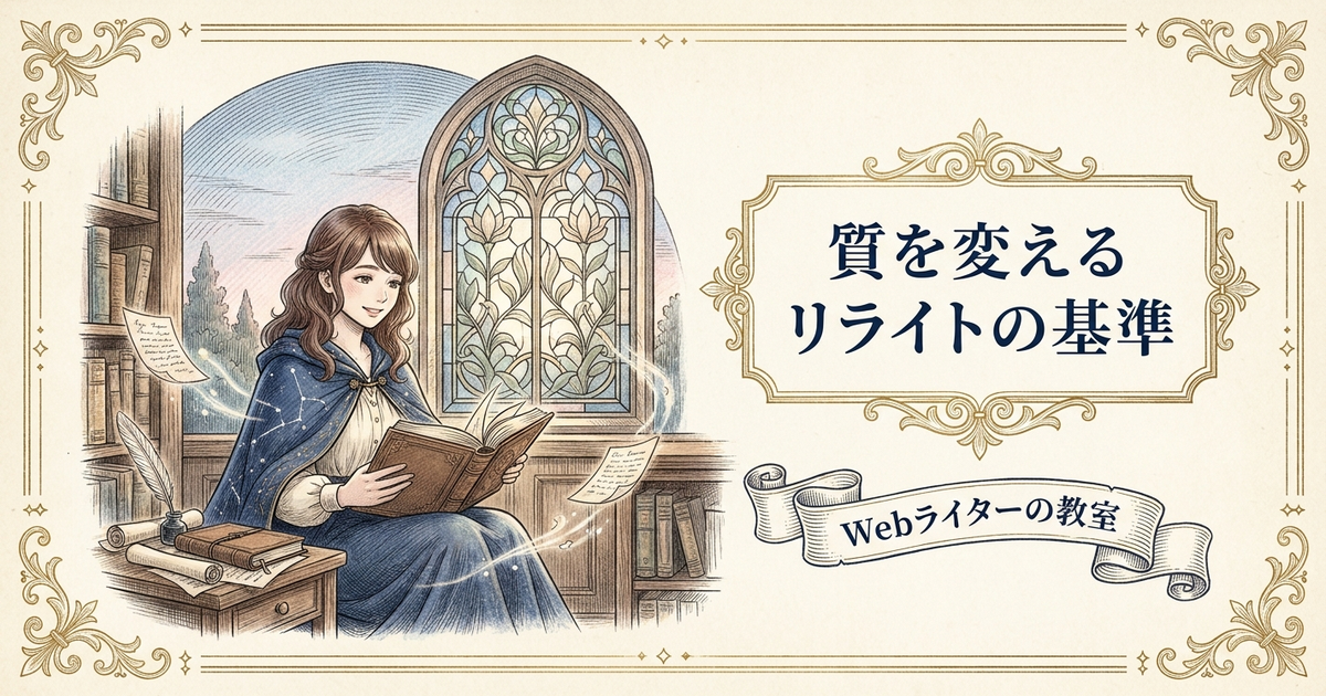 リライトとはの解説イメージ