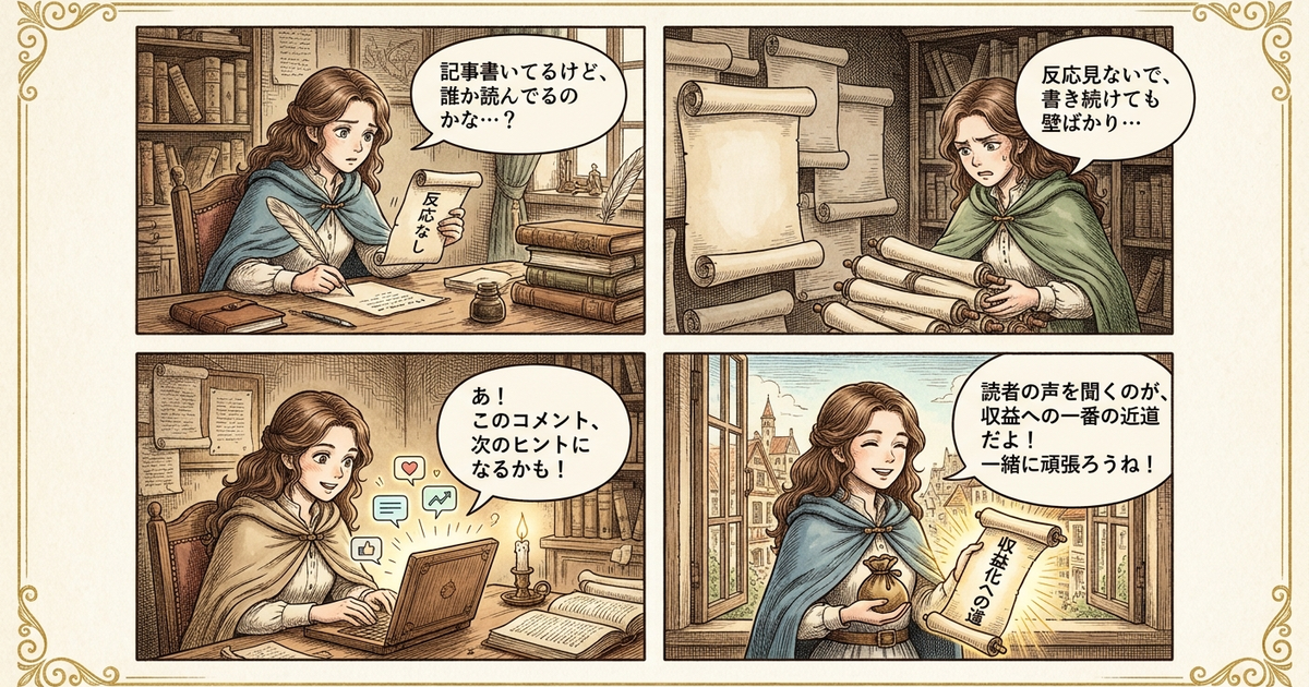 まとめ：読者の反応を見る習慣が、収益化への近道