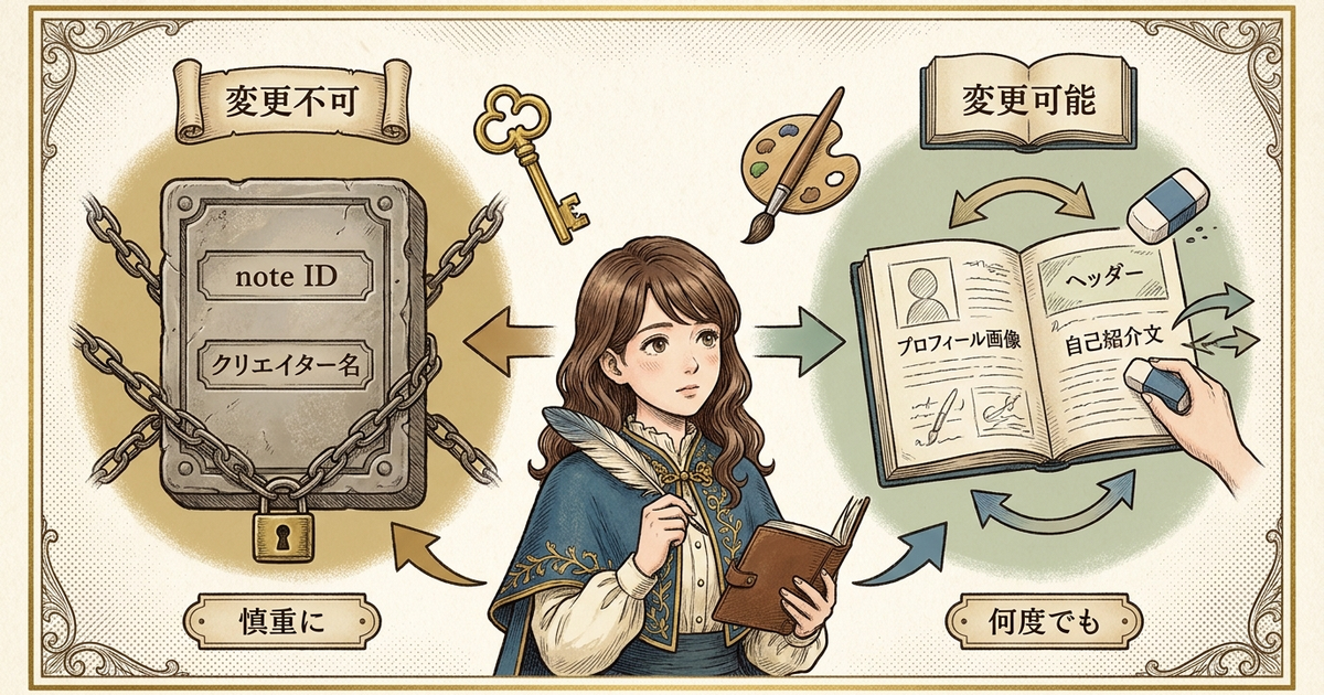 noteの始め方で最初に決めておくべきアカウント設計