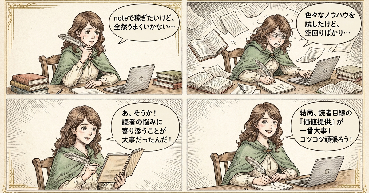 まとめ：noteの収益化、結局これが一番大事だった