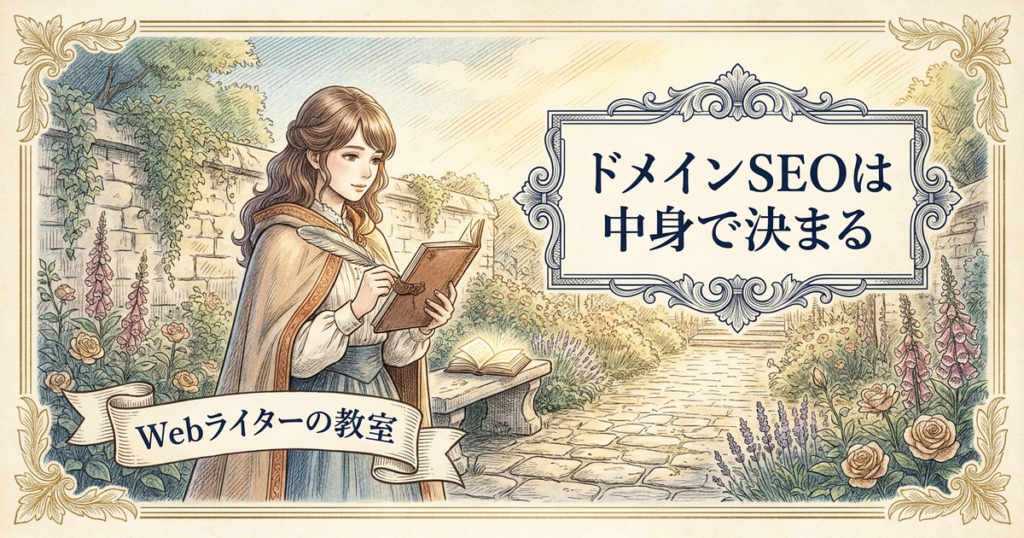 ドメイン seoの解説イメージ