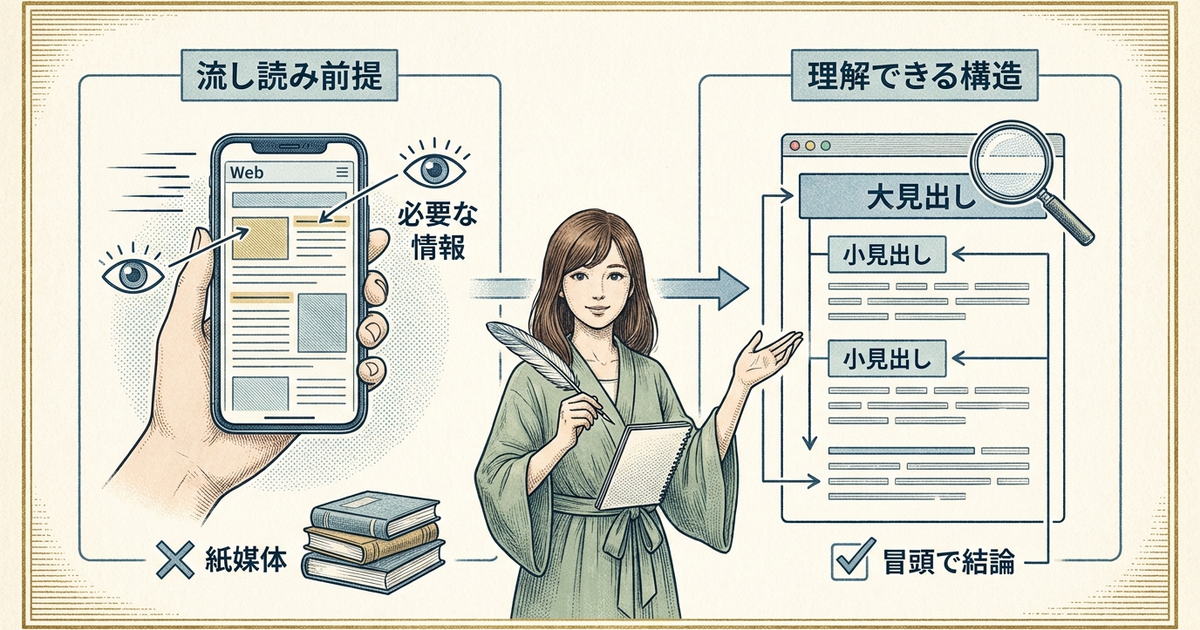 初心者が見落としている「読まれる文章」のたった一つの原則