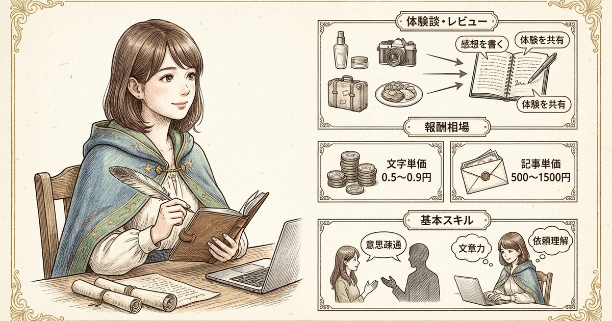【ジャンル別】Webライティング初心者が応募できる案件一覧
