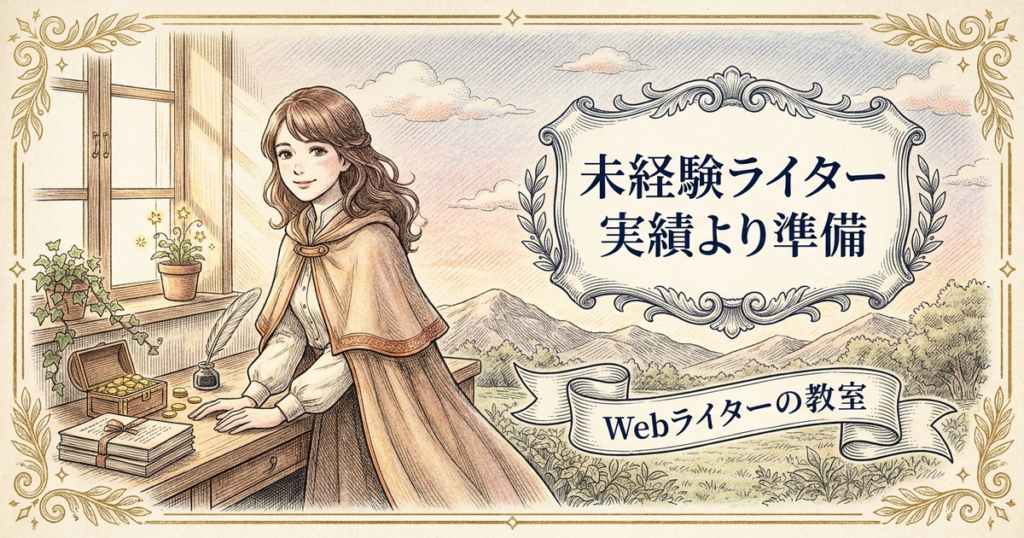 副業 ライター 未経験の解説イメージ