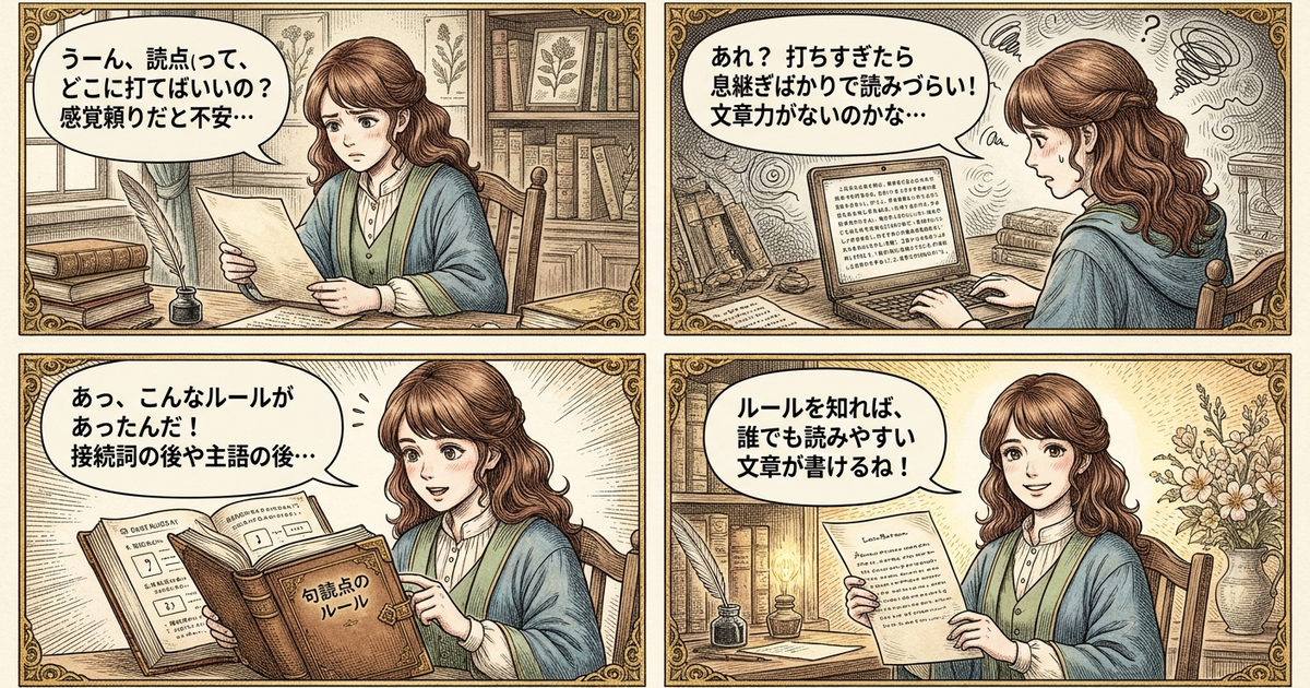 まとめ: 句読点の入れ方は、文章力より「ルールを知っているか」の差