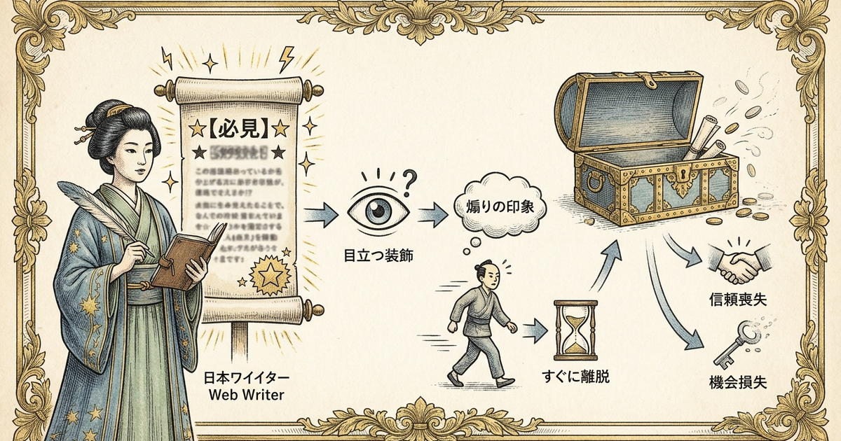 多くの人が陥る「目立てばいい」という誤解と本当の損失