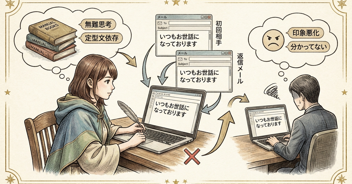 メールの書き始めで印象が決まる――失敗している人の共通点とは