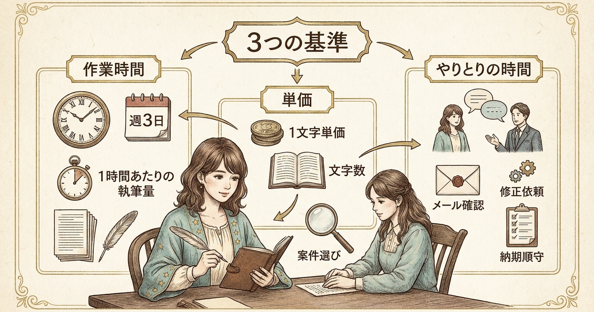 月5万円を達成するために最初に決めておくべき3つの基準