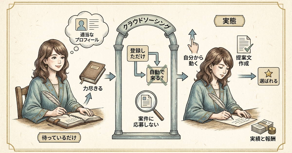 クラウドソーシングでWebライターが稼げない理由と実態を知っておく