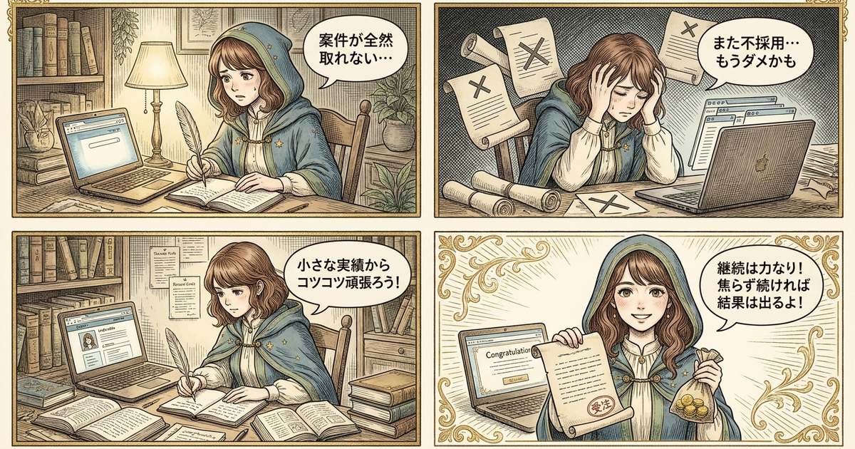 まとめ：クラウドソーシングは焦らず続ければ結果が出る