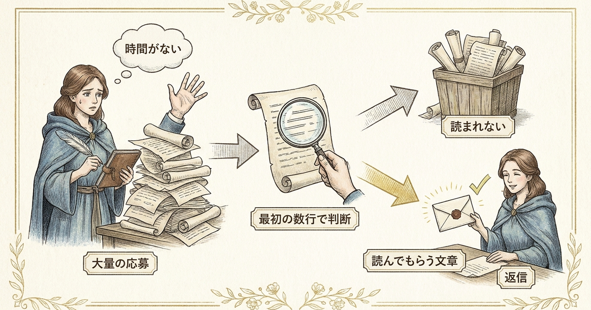 Webライターの提案文が返信されない本当の理由を理解しておく