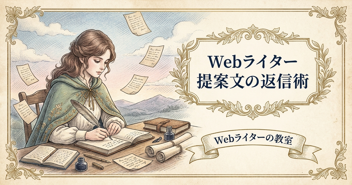 Webライターの提案文の書き方は？初心者向けテンプレート付きの解説イメージ