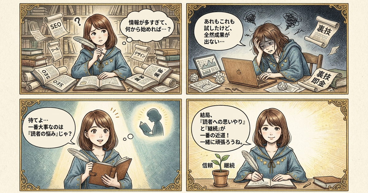 まとめ:ブログアフィリエイトの準備、結局これが一番大事だった