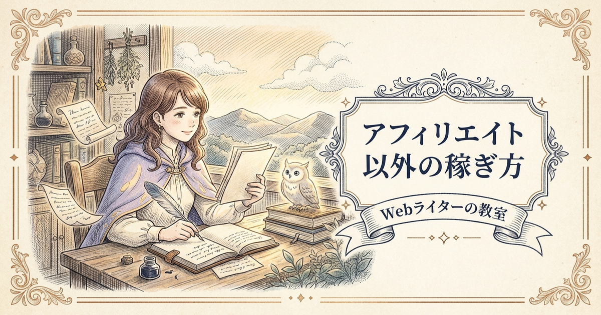 ブログ収益化はアフィリエイト以外でもできる？広告収入と記事広告の稼ぎ方の解説イメージ