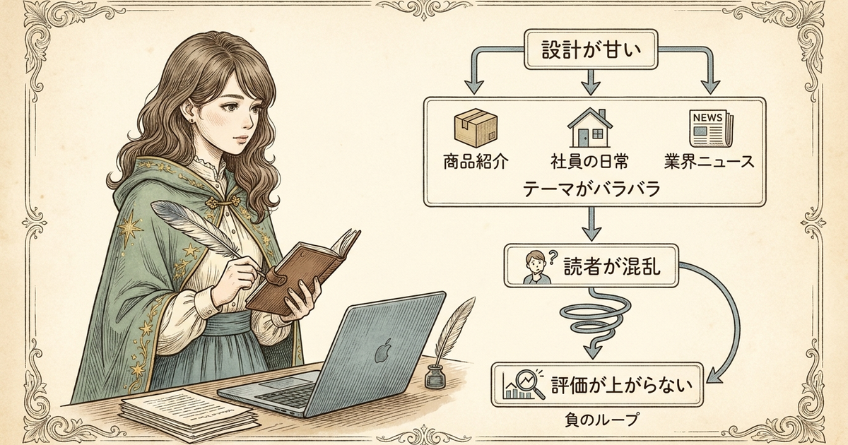 企業ブログを作る前に、成果が出ない原因を知っておく