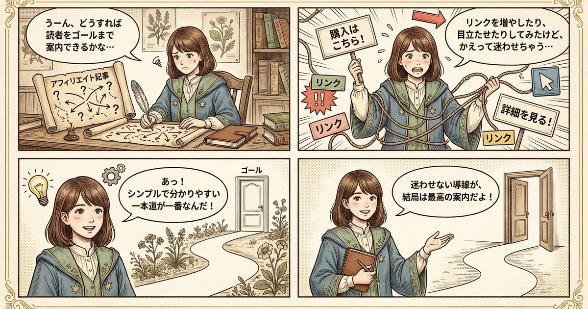 まとめ:アフィリエイト導線、結局は読者を迷わせないこと