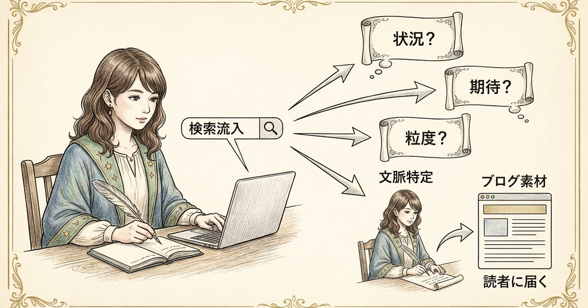 ブログキャッチフレーズの作り方は文脈設計から始まる