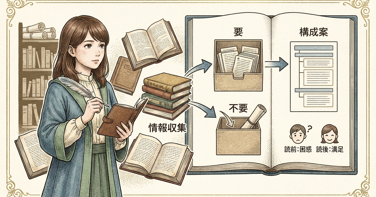 構成を作る前にやっておくべき情報整理の手順