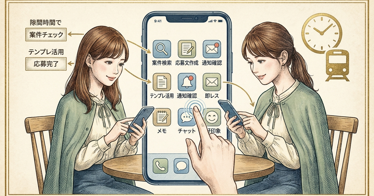 スマホで対応できるWebライターの作業──どこまで現実的か