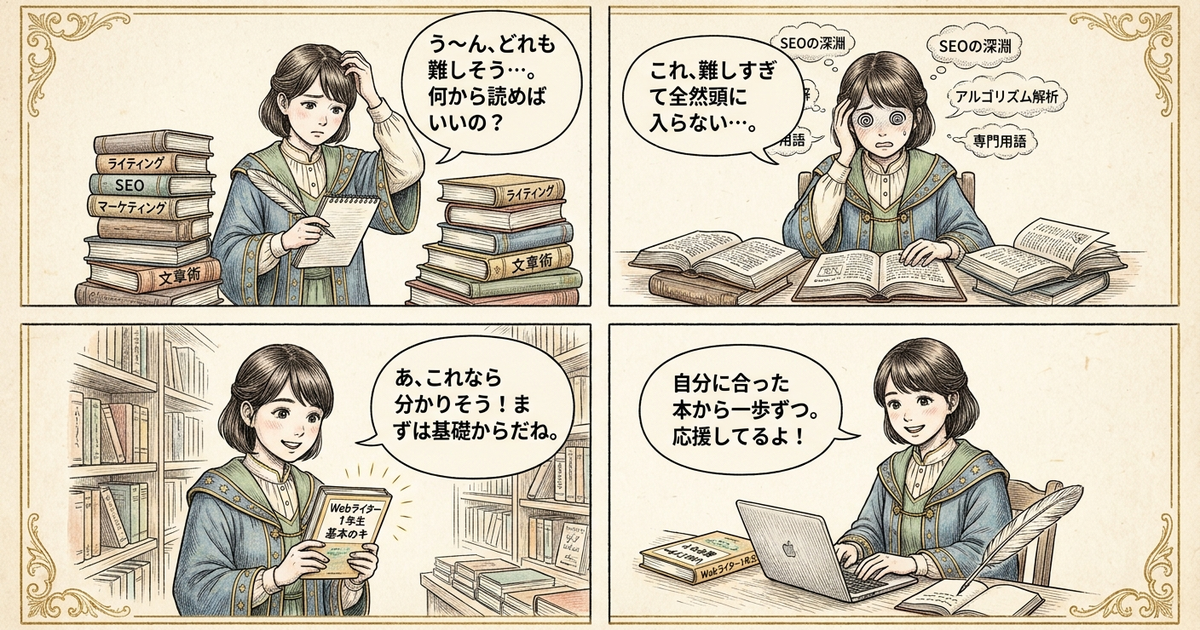 まとめ: Webライター初心者が本選びで失敗しないために