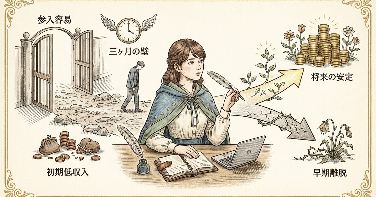 Webライターは「やめとけ」と言われる背景と向き不向きが明確に分かれる理由
