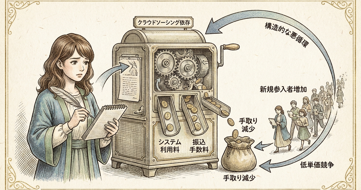 甘くないと言われる実態の背景にある構造的な問題