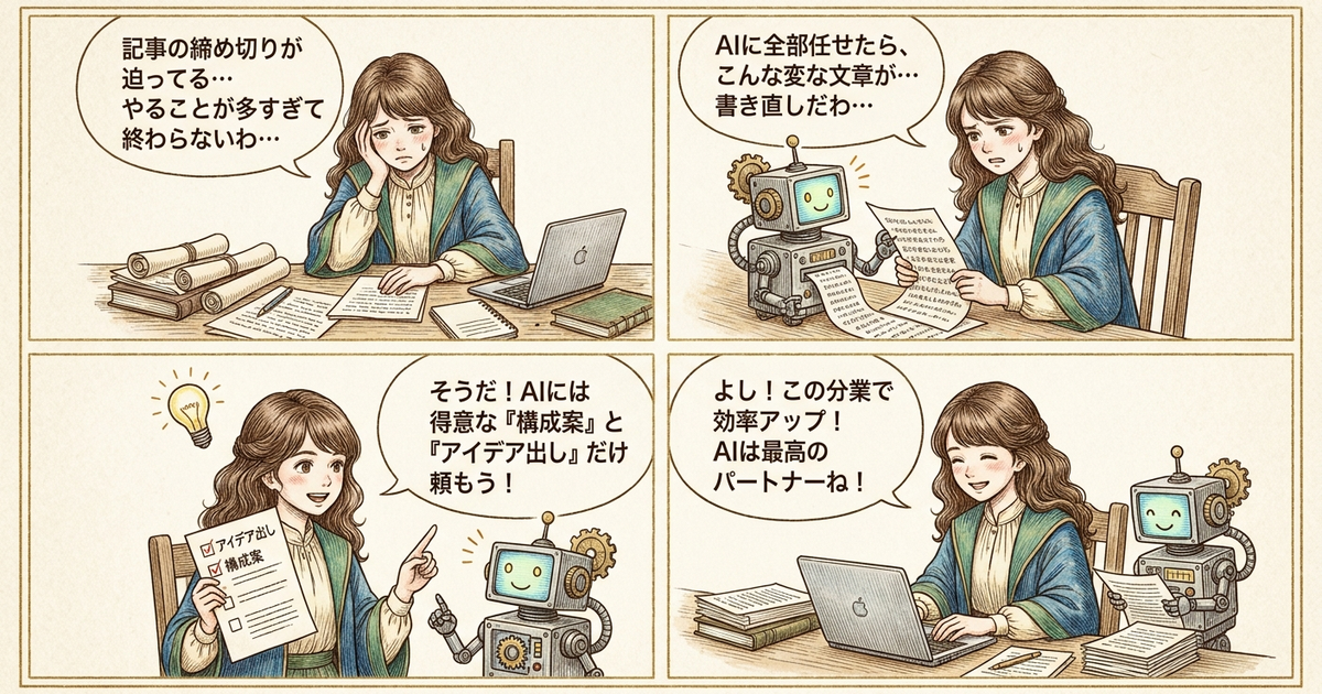 まとめ:分業基準を決めてから使えば、AIは強力な補助ツールになる