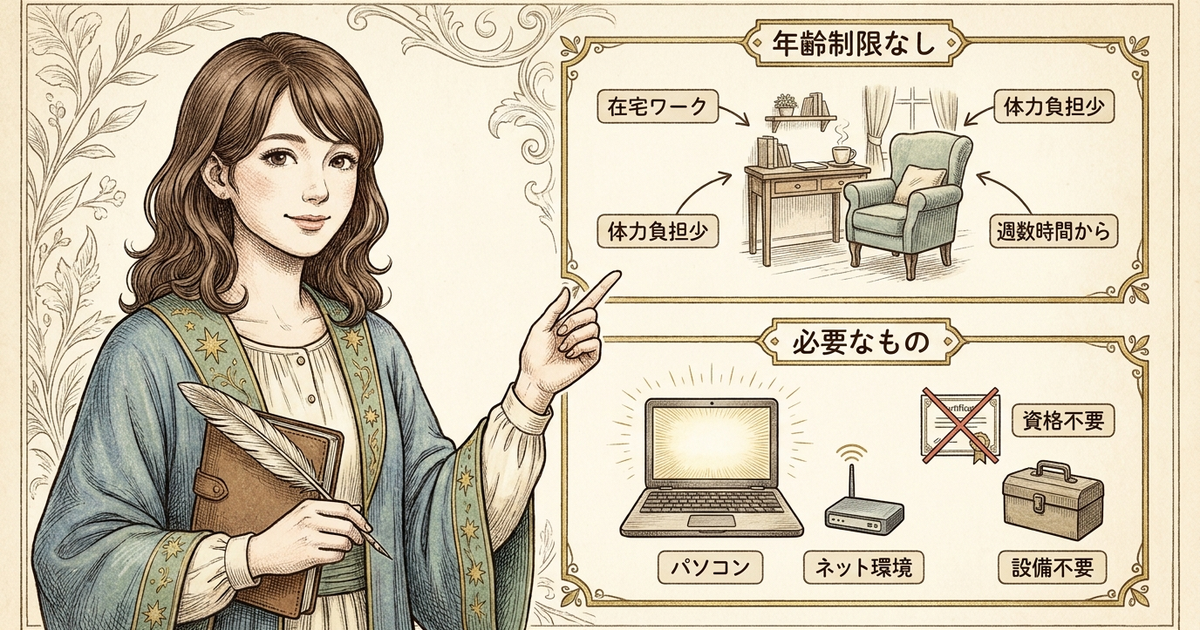 60代未経験でWebライターを始める前に知っておくべき現実