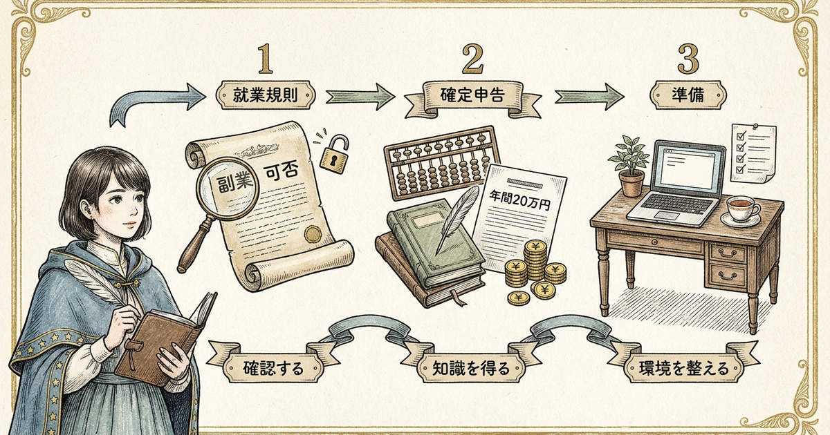 保育士がWebライターを始める前に整理しておくべき3つの準備