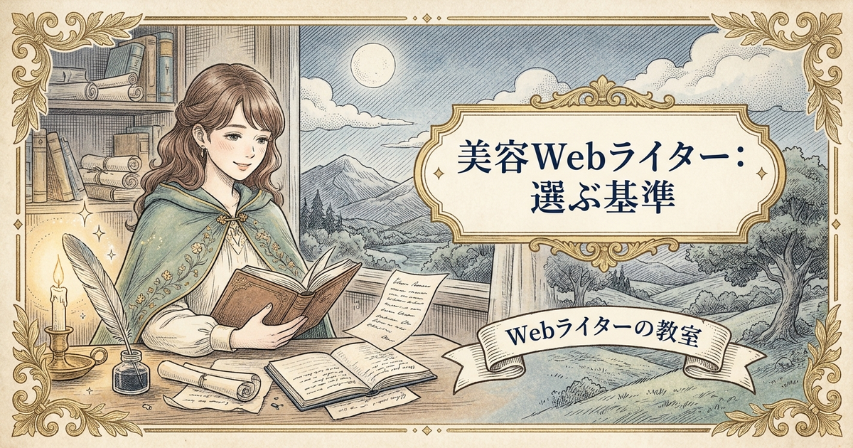 美容Webライターの始め方は？化粧品記事の注意点と案件獲得の解説イメージ