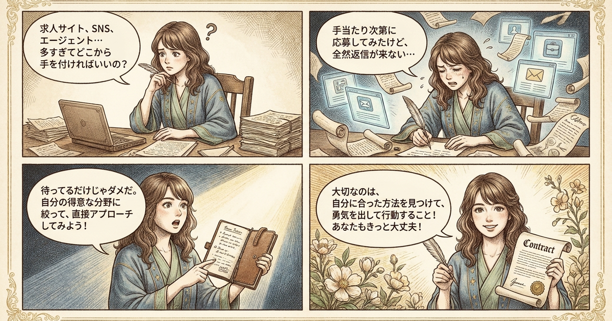 まとめ:Webライター求人の探し方、結局これが一番大事だった