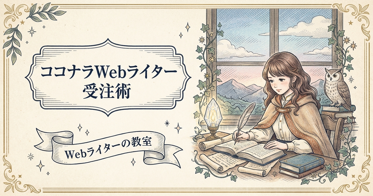 ココナラWebライターの始め方は？出品文と価格設定のコツの解説イメージ