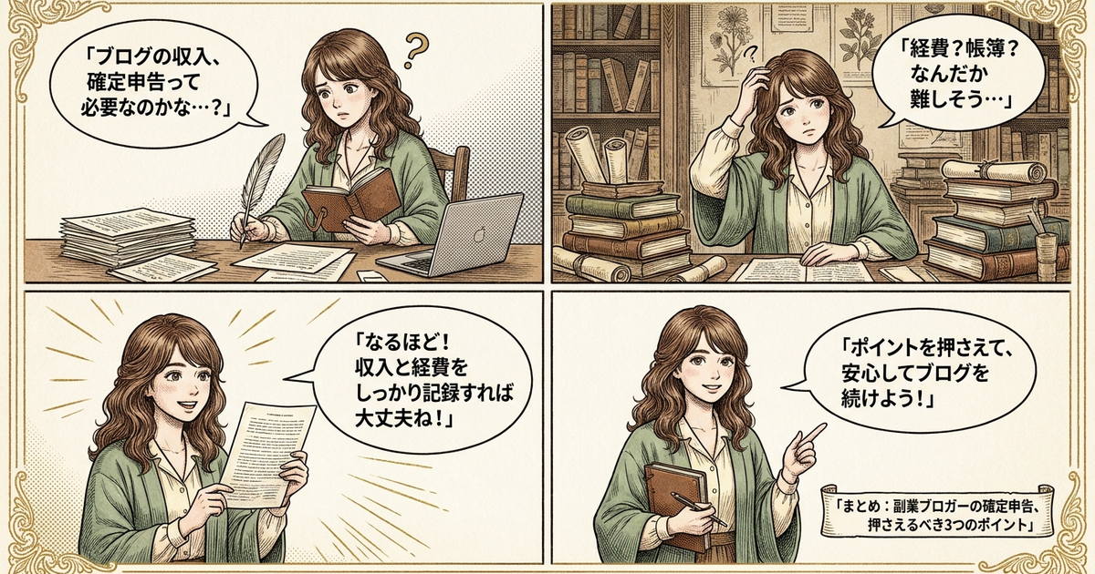 まとめ:副業ブロガーの確定申告、押さえるべき3つのポイント
