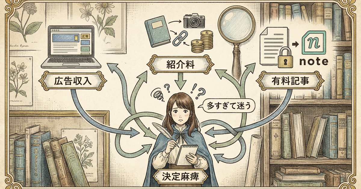 広告・アフィリエイト・noteのどれで収益化すべきか迷っている背景