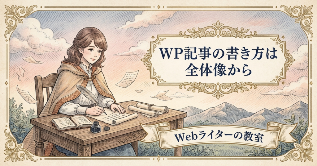 WordPressブログ記事の書き方は？初心者向け投稿手順の解説イメージ