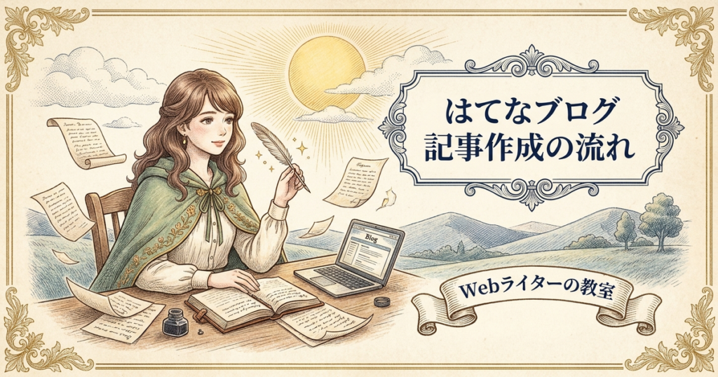 はてなブログの書き方は？初心者向けに記事作成の流れを解説の解説イメージ