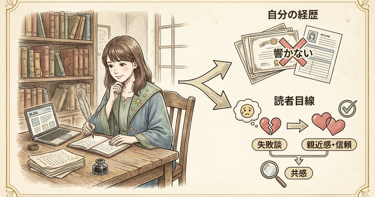 信頼されるブログプロフィールの書き方には「読者目線」が欠かせない