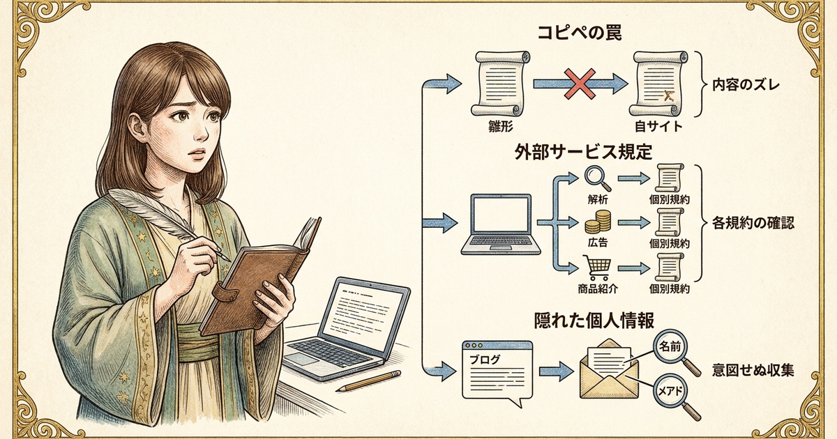 ブログ免責事項とプライバシーポリシーの書き方で後悔している人が見落とす3つの法的リスク