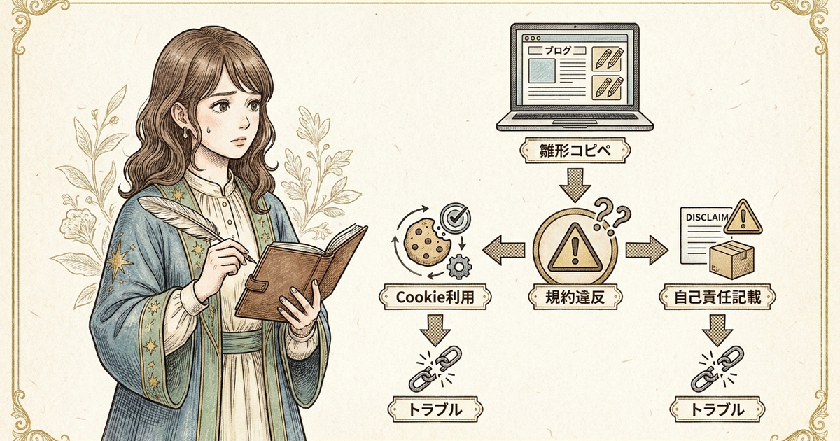 雛形コピペで終わらせると起きる「規約違反」の実態