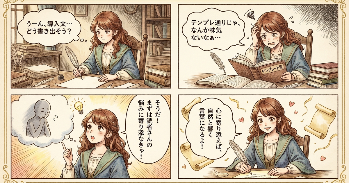まとめ:導入文の前に、読者の心を