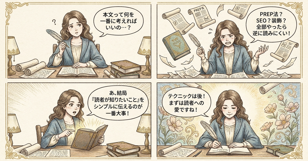 まとめ：ブログ本文の書き方、結局これが一番大事だった