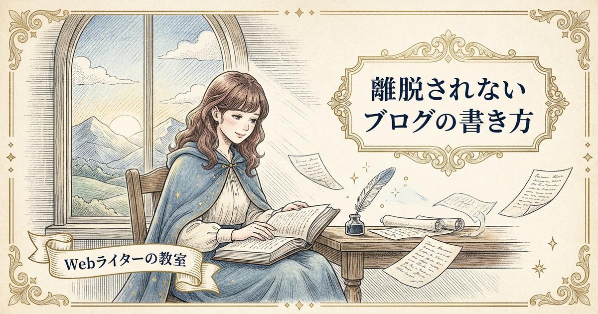 ブログの読みやすい書き方は？離脱されない文章のコツの解説イメージ