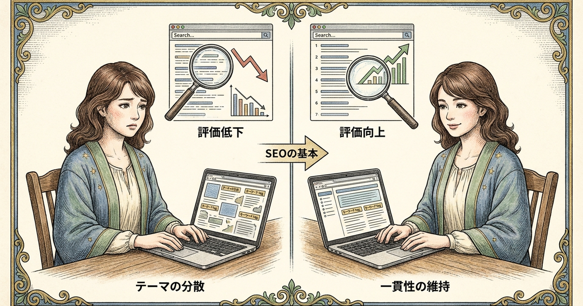 ブログ追記で成果が落ちる理由と、SEO評価を落とさない書き方の基本